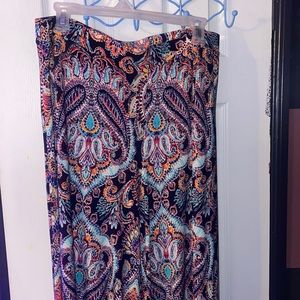 Plazo pants with shirt